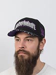 Бейсболка MITCHELL NESS арт. HP8271-TTTBLCK Undertaker WWE (черный)